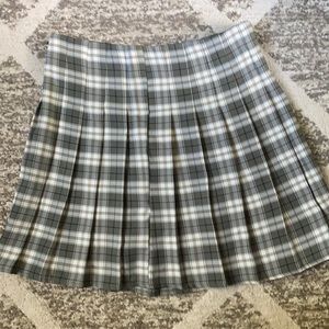 shein pleated skirt